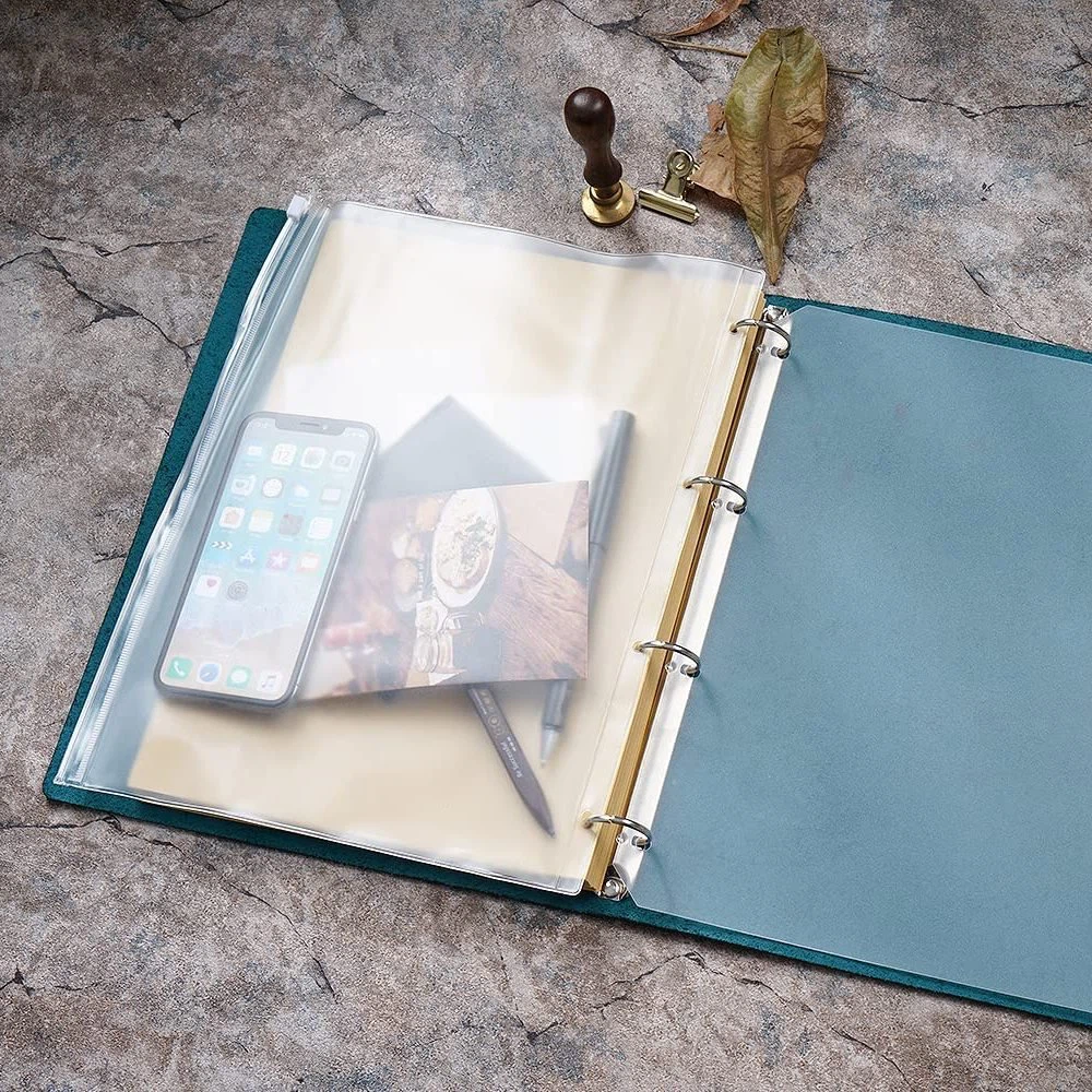 Galaxy Blue Vintage Refillable Journal