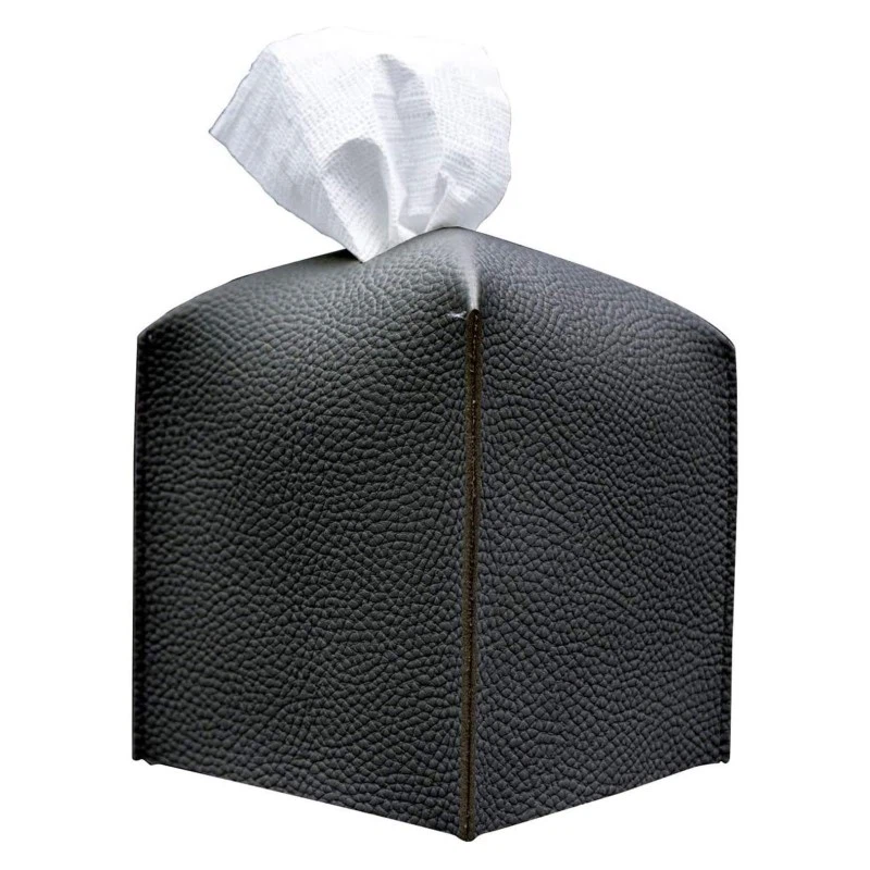 leather tissue holder leather tissue holder