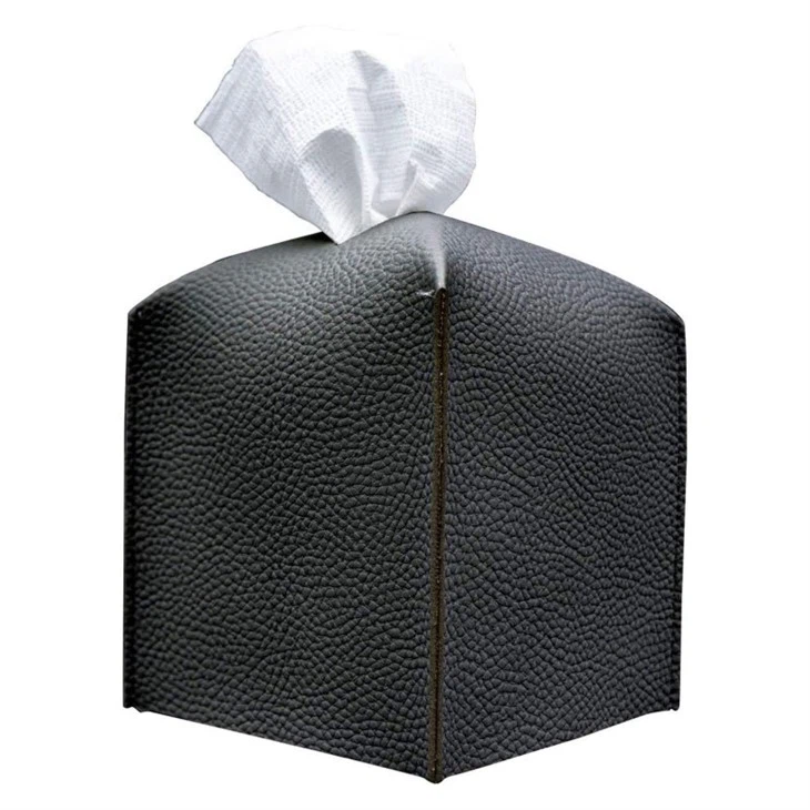 leather tissue holder leather tissue holder