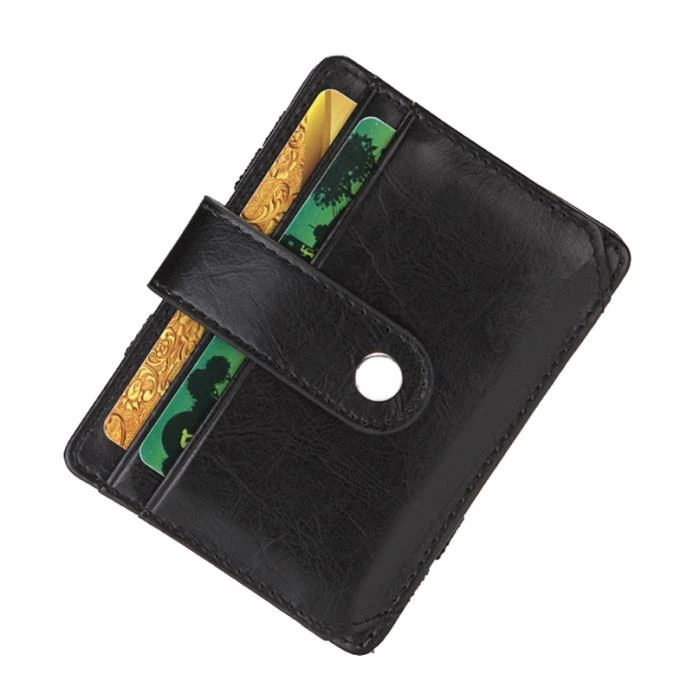 Leather Magic Wallet Card Case