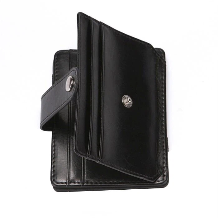 Leather Magic Wallet Card Case