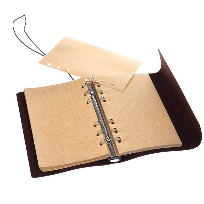 Vintage A5 Leather Travel Notebook Vintage A5 Leather Travel Notebook