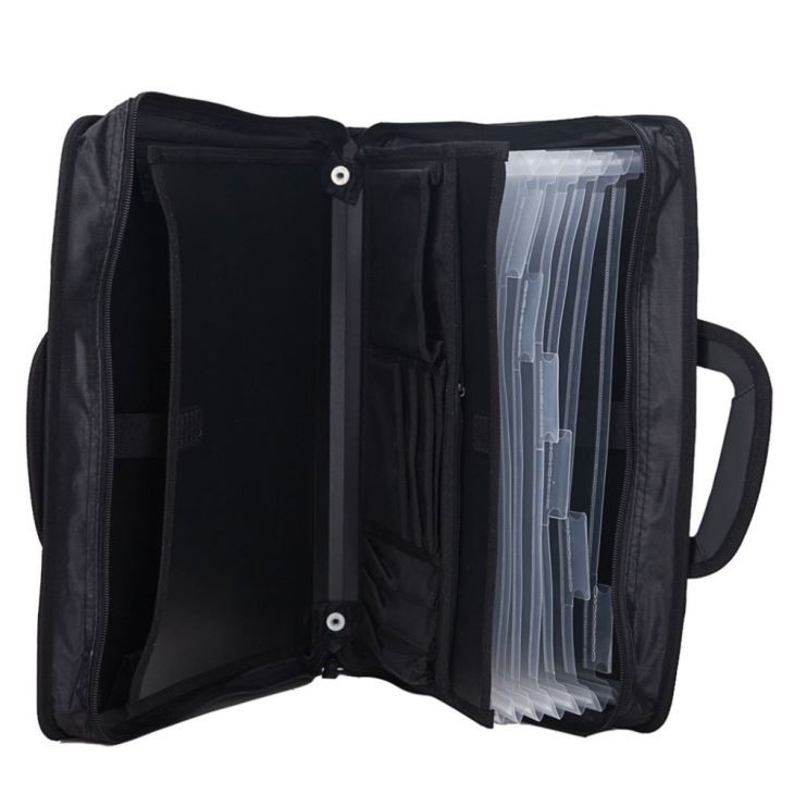 Black Expandable Portfolio Folders Black Expandable Portfolio Folders