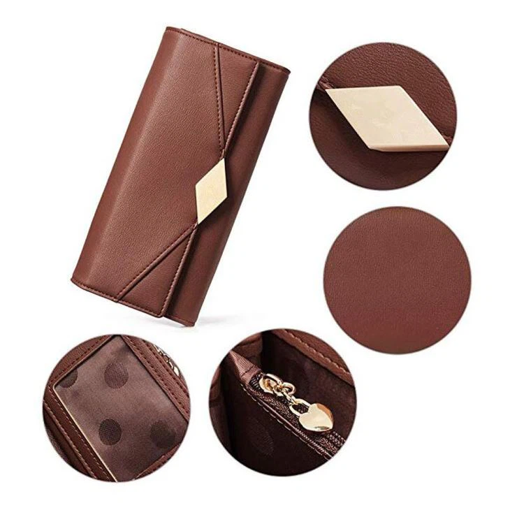 leather wallet custom logo