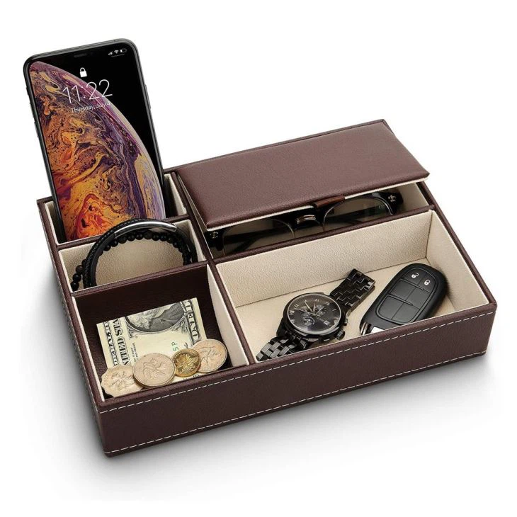 PU Leather Custom Valet Tray PU Leather Custom Valet Tray