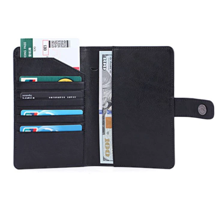 PU Leather Travel Wallet