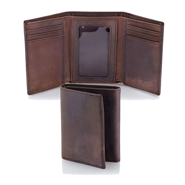 Tri-fold Men Leather Wallet Tri-fold Men Leather Wallet