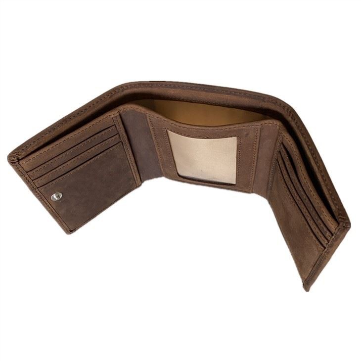 Crazy Horse Leather Wallet