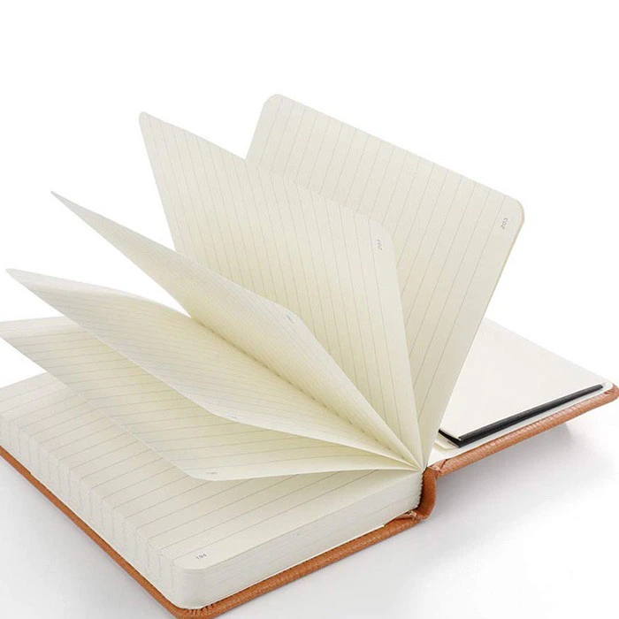 orange Leather Notepad orange Leather Notepad