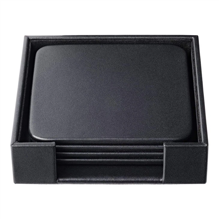 Square PU Leather Coaster Square PU Leather Coaster