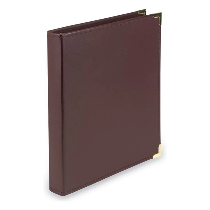 leather binder leather binder